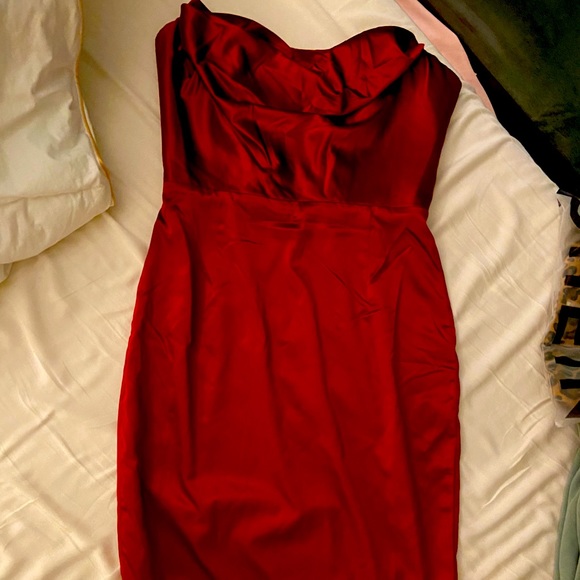 Silk mini dress - Picture 1 of 1